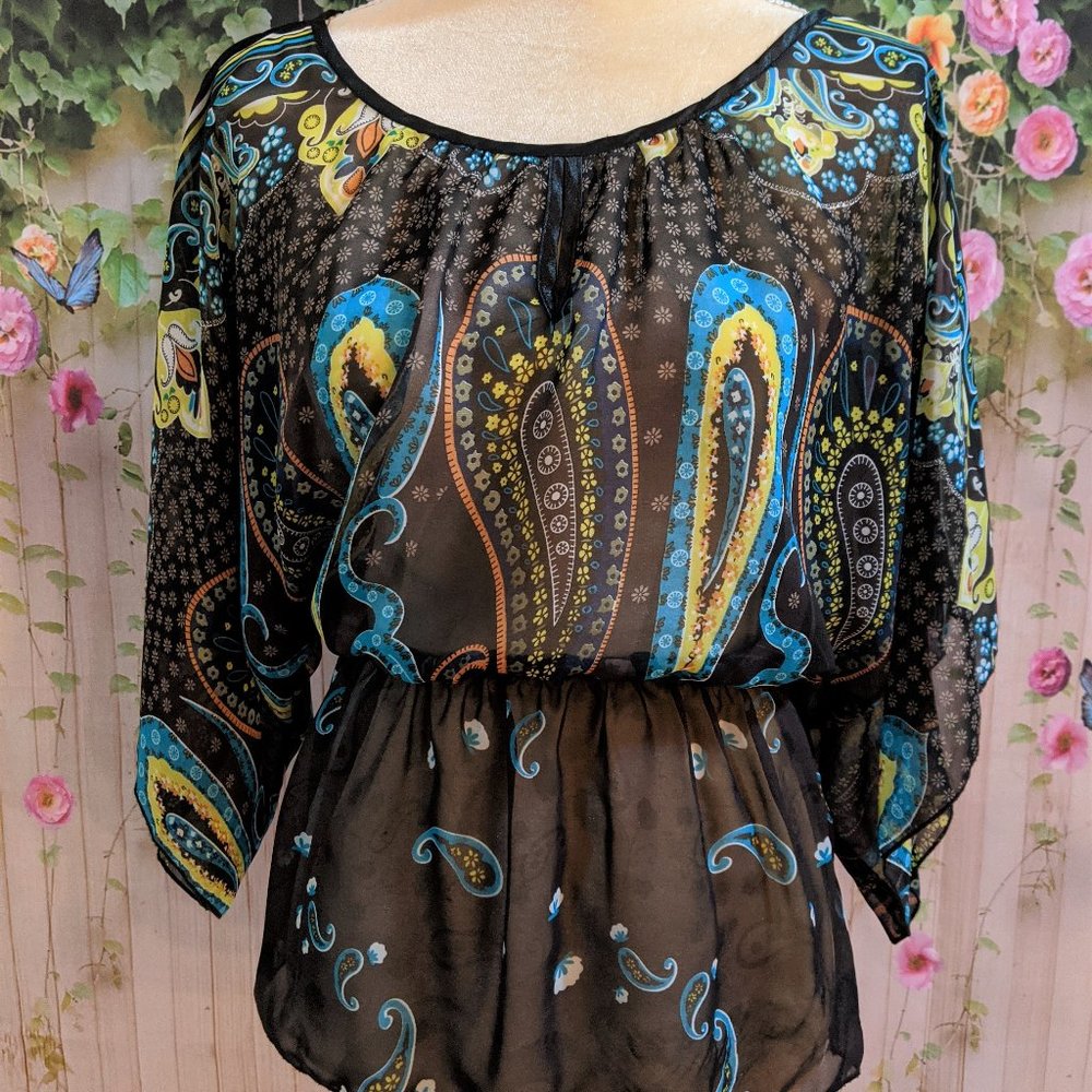 Paisley Blouse Small